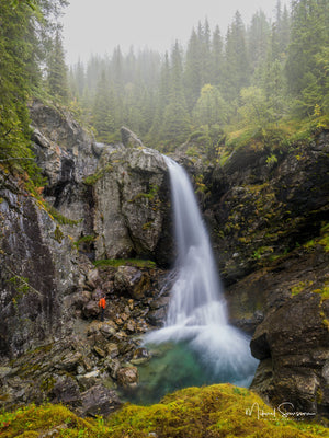 I regnets skugga – Trøymsånefossen, Hemsedal