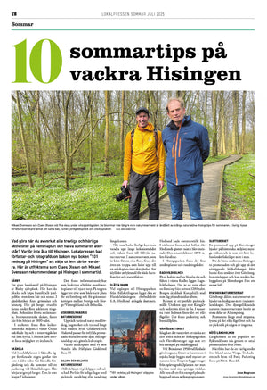 10 sommartips på vackra Hisingen