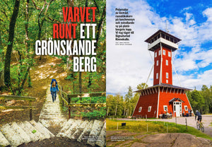 Varvet runt ett grönskande berg