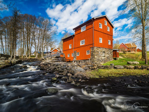 Lockö kvarn, Hyssna, Marks kommun