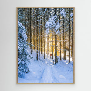 Vintervandring vid Helsjön – Marks kommun | Canvas