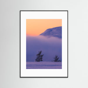 Vintermorgon i Grövelsjöfjällen – Norra Dalarna | Fine Art Print