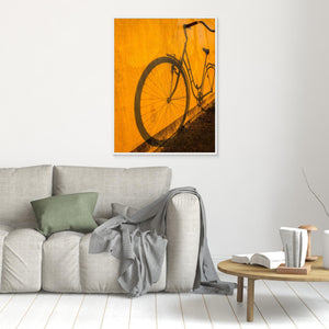 Cykelns silhuett - CANVAS
