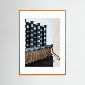 Våghuset Masthuggskajen Göteborg – modern arkitektur | Fine Art Print