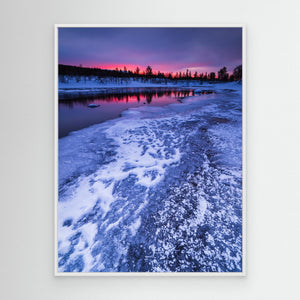 Gryning vid Grövlan – Grövelsjöfjällen | Canvas