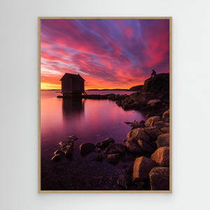 Solnedgång vid Brottkärr – Skärgård utanför Göteborg | Canvas