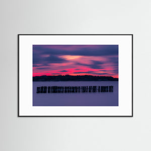 Solnedgång vid Tumlehed – Hisingen, Göteborg | Fine Art Print