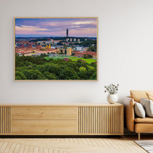 Göteborg – utsikt över Hisingen från Hisingsparken | Canvas