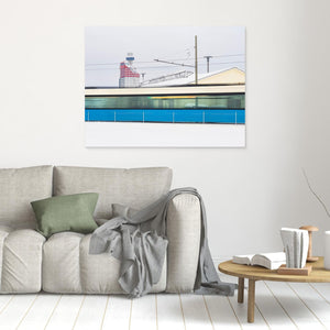 Göteborg – Rörelse i vinterljus vid Frihamnen | Canvas