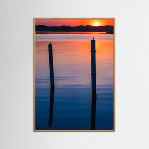 Tumlehed Hisingen Göteborg – Solnedgång över Havet | Fine Art Print
