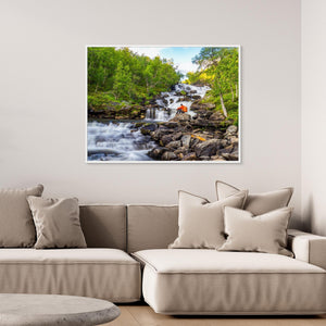 Vid Anderssjöåfallet - CANVAS