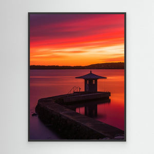 Glöd över Brottkärr - CANVAS