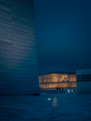 Blå timmen - Operahuset i Oslo | Fine Art Print