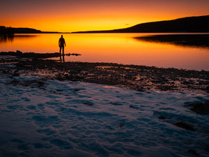 Gryning vid Lofssjön