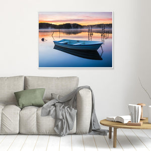 Stillhet vid Stensjön - CANVAS