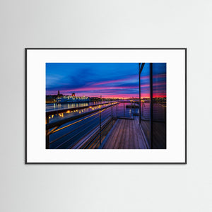 Göteborg – Årets sista ljus över älven | Fine Art Print