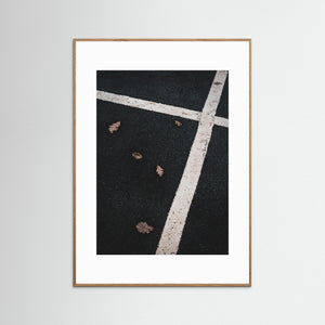 Minimalistiskt motiv vid Rådasjön – Grafiskt naturfoto från Mölndal | Fine Art Print
