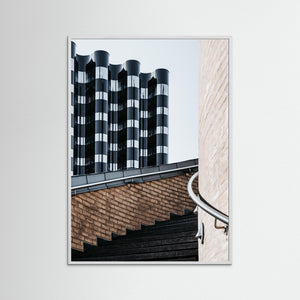 Våghuset Masthuggskajen Göteborg – modern arkitektur | Fine Art Print