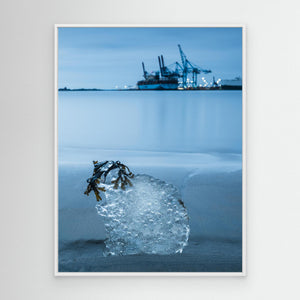 Isformation vid Nya Varvet – Göteborgs hamninlopp | Canvas