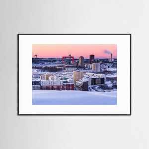 Göteborg – Gryning över Hisingen | Fine Art Print