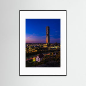 Gryning över Karlatornet – Göteborg | Fine Art Print