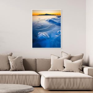 Isformationer vid Stora Amundön Göteborg – Vinter vid havet | Canvas