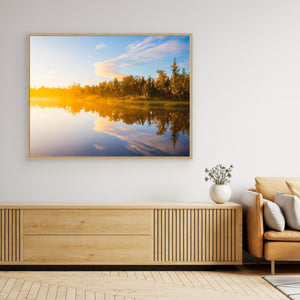 Stillhet över Messmörtjärn - CANVAS