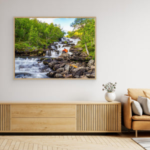 Vid Anderssjöåfallet - CANVAS