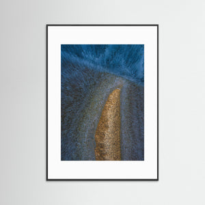 Ismönster på klippa – Smithska udden, Göteborg | Fine Art Print