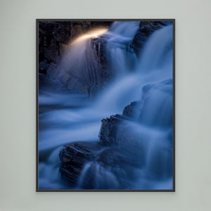 Solglimt över Kvarnströmmen - CANVAS