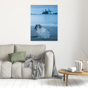 Isformation vid Nya Varvet – Göteborgs hamninlopp | Canvas