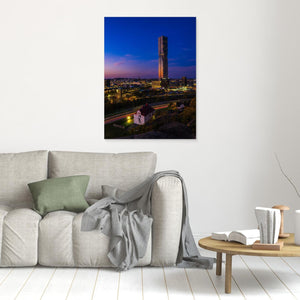 Gryning över Karlatornet – Göteborg | Canvas