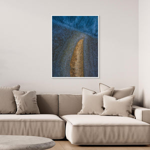 Ismönster på klippa – Smithska udden, Göteborg | Canvas