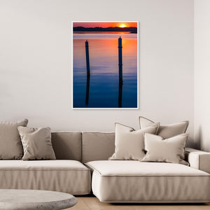 Tumlehed Hisingen Göteborg – Solnedgång över Havet | Canvas