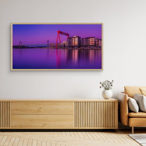 Eriksberg och Älvsborgsbron panorama – Göteborg | Canvas