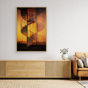 Spiraltrappan - CANVAS