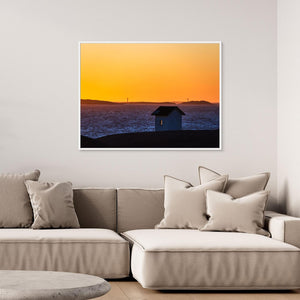 Stångehuvud, Lysekil – Fyrhuset i solnedgång | Canvas