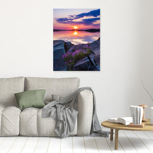 Blommande trift vid Billdal – Göteborgs kust | Canvas