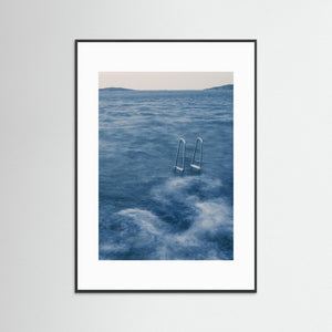 Smithska Udden Göteborg – Badstege i Havet | Fine Art Print