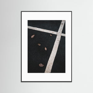 Minimalistiskt motiv vid Rådasjön – Grafiskt naturfoto från Mölndal | Fine Art Print