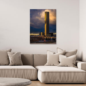 Nordens högsta i vinterljus - CANVAS