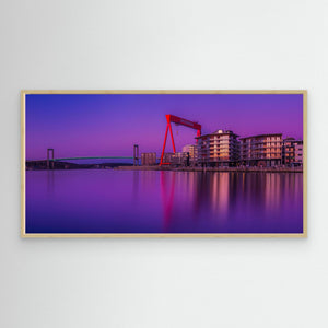 Eriksberg och Älvsborgsbron panorama – Göteborg | Canvas