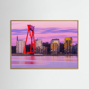 Eriksbergskranen vid Göta älv – Göteborg | Fine Art Print