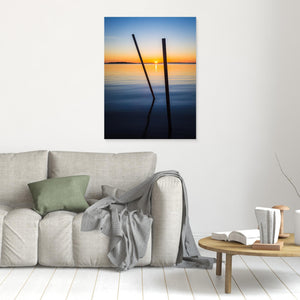 Solnedgång vid Stegerholmen – Göteborgs kust | Canvas