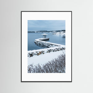 Vintrig pir vid Brottkärr – Göteborg | Fine Art Print 