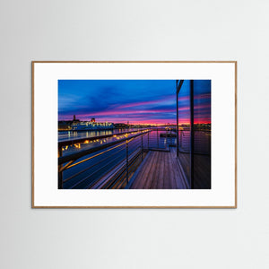 Göteborg – Årets sista ljus över älven | Fine Art Print