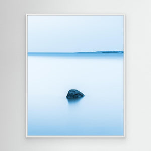 Minimalistiskt havslandskap – Särö Västerskog naturreservat | Canvas