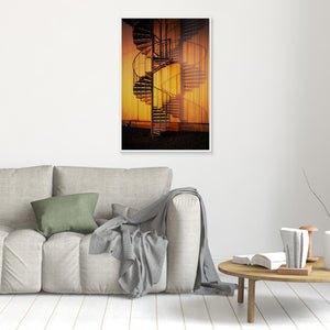 Spiraltrappan - CANVAS