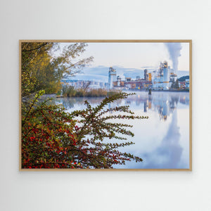Kontrast vid Göta älv – Bohus | Canvas