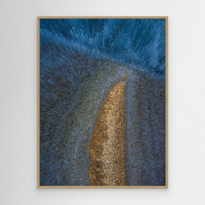Ismönster på klippa – Smithska udden, Göteborg | Canvas